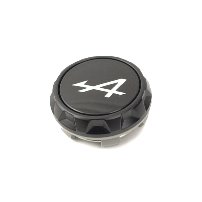 Alpine naafkapje hoogglans zwart 59mm