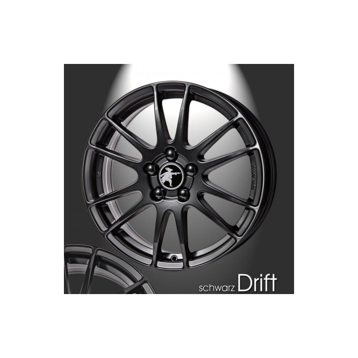 Musketier Peugeot 607 lichtmetalen velg Drift 7,5x18 zwart