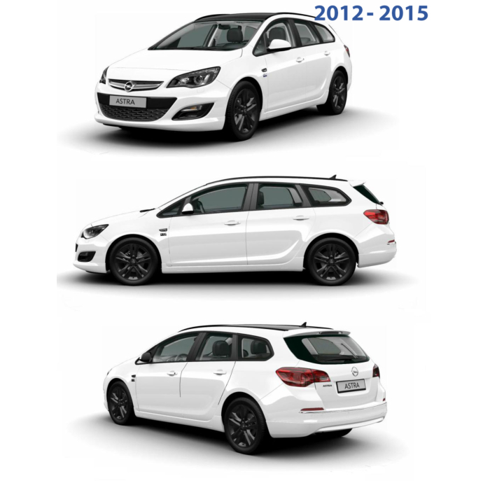 Opel Astra J Sports Tourer OPC-line pakket van 2012 tot 2015 met sport uitlaat