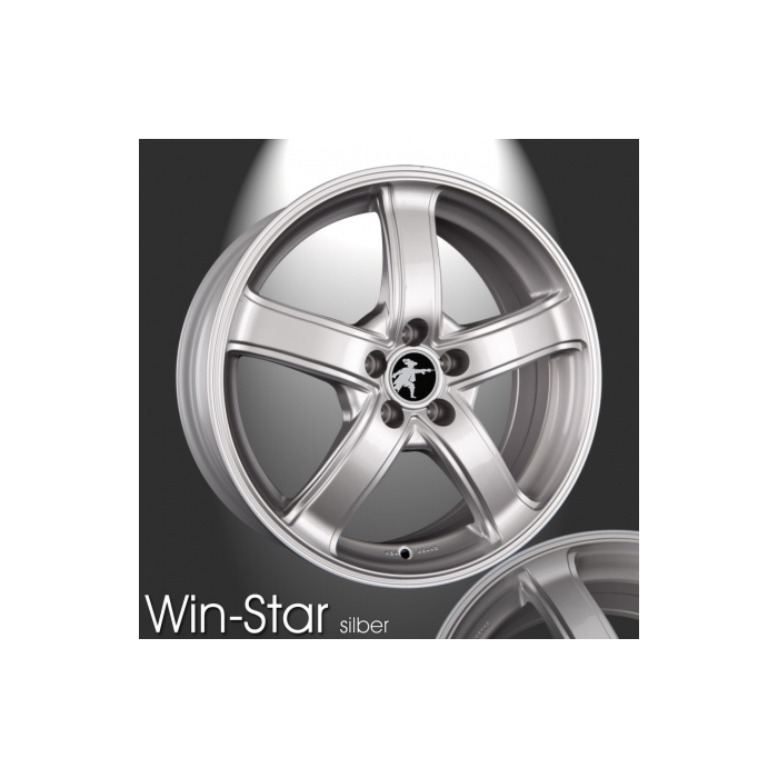 Musketier Citroën C1 / Peugeot 108 / Toyota Aygo 2014 - .. lichtmetalen velg Win-Star 6,5x16 zilver