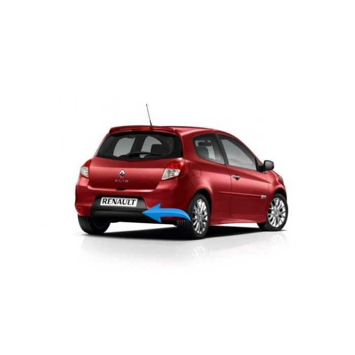 Renault Clio 2009 - 2012 rear diffusor