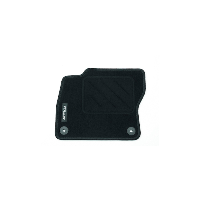 Ford Focus (02/2015 - 03/2018) vloermatten, standaard voor en achter, zwart