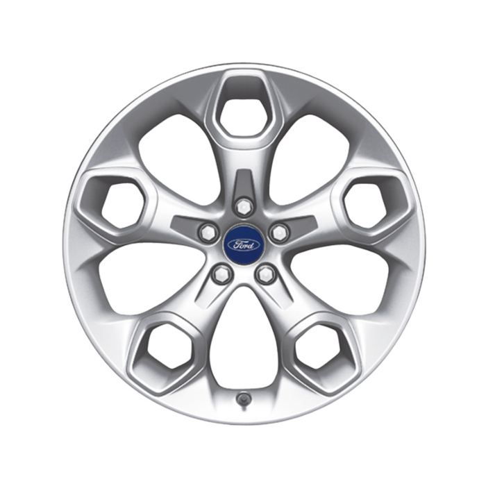 Ford Kuga (2008 - 10/2012) lichtmetalen velg 19" 5-spaaks design, zilver