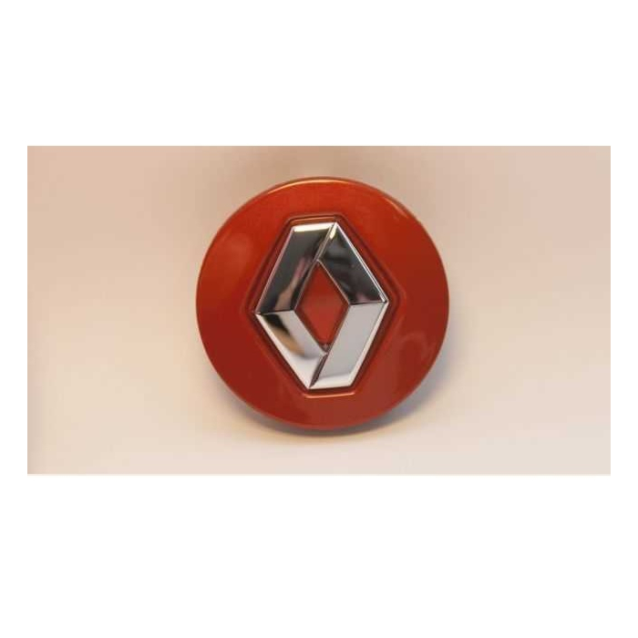 Renault Captur hub caps orange