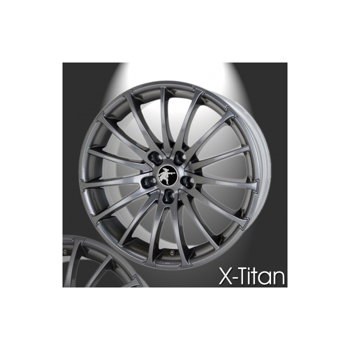 Musketier Citroën C4 Aircross lichtmetalen velg X-titanium 8x18 titanium look