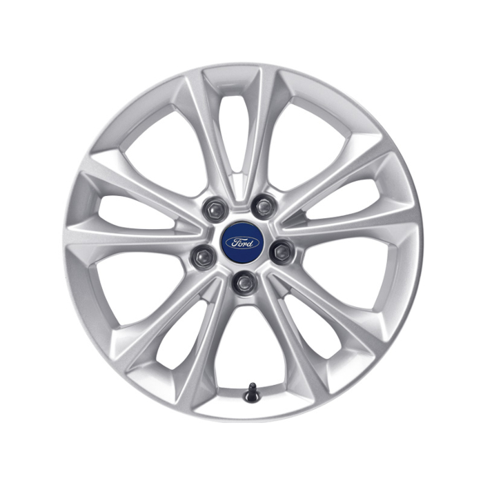 Ford Kuga (2008 - 10/2012) lichtmetalen velg 17" 5x2-spaaks design, zilver