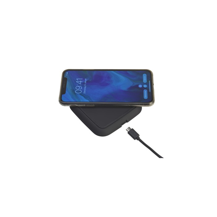 ACV ZENS QI basisstation voor draadloos opladen zwart