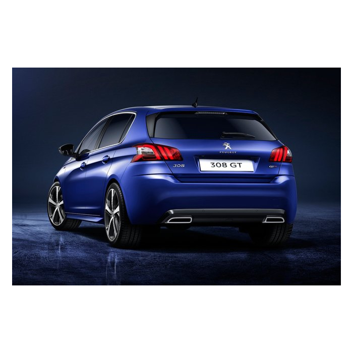 Peugeot 308 (2013 - 2021) GT-line achterbumper diffusor