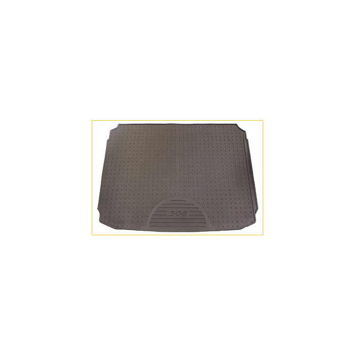 Peugeot 308 (2007 - 2013) SW vloermat bagageruimte rubber