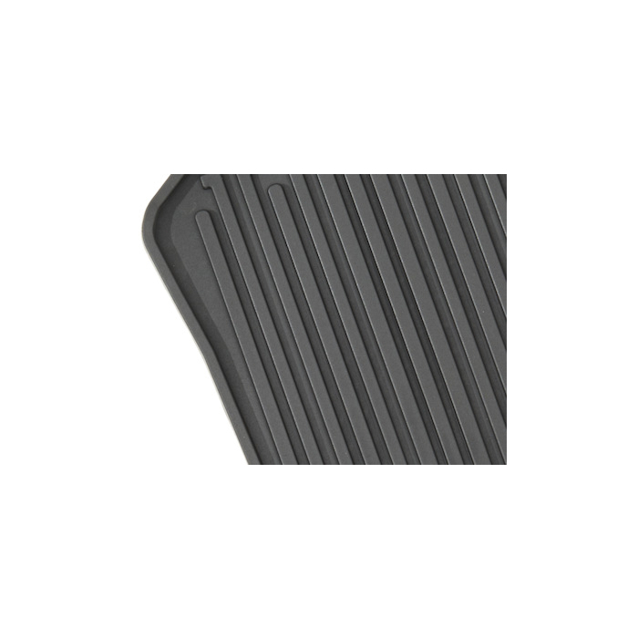 Ford EcoSport (10/2013 - 09/2017) vloermatten, all-weather achter, zwart