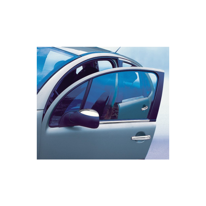 Musketier Citroën C3 2002 - 2010 raamsierlijsten rvs gepolijst, 4-delig