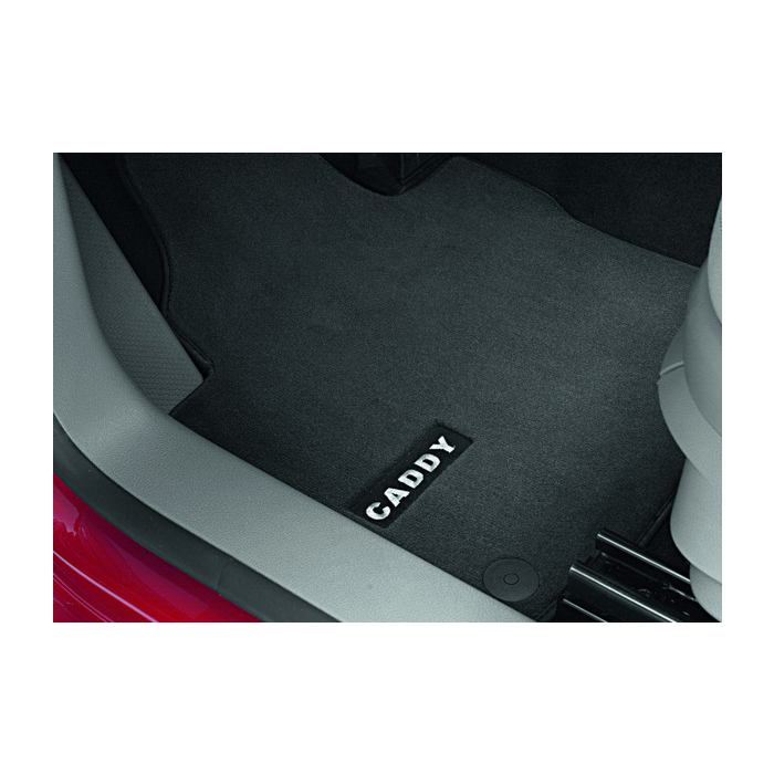 Volkswagen Caddy 2011 - 2015 vloermatten velours, achter