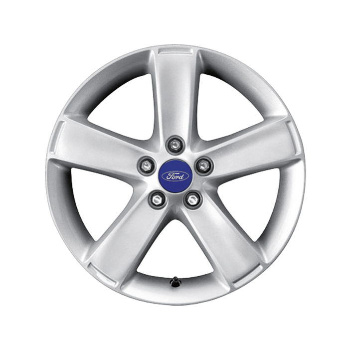 Ford alloy wheel 17" 5-spoke design, silver