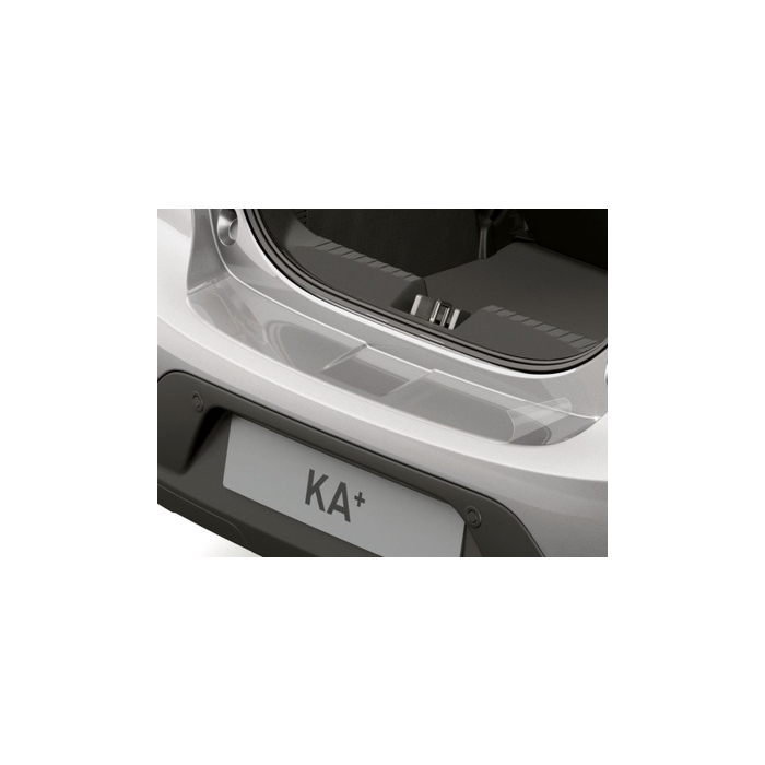 Ford Ka+ achterbumper beschermfolie, transparant