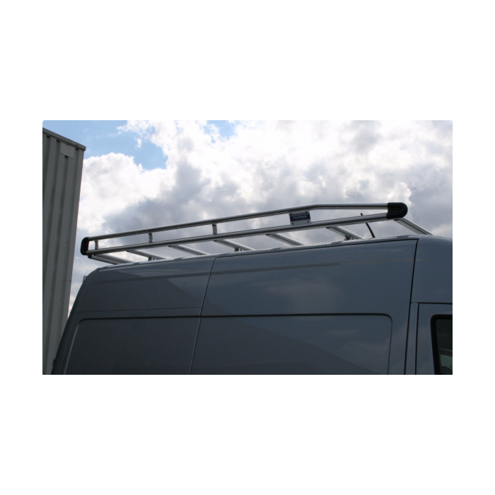 Hyundai H350 aluminium dakdrager, 5 meter, versterkt