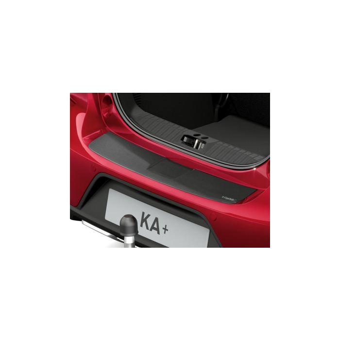 Ford Ka+ achterbumper beschermlijst, mat zwart