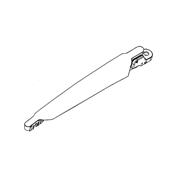 Opel Astra H / Corsa E achterruitenwisserarm