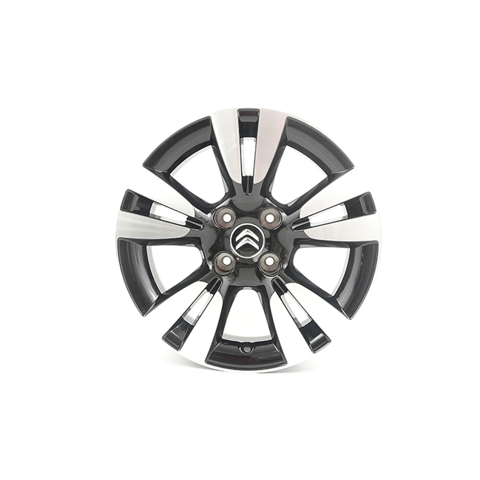 Citroën lichtmetalen velg Ashera 16" 4-gaats Noir Onyx