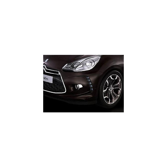 Citroën DS3 (2011 - 2018) chromen sierdelen voor de mistlampen