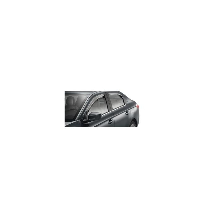 Citroen C-Elysee windgeleiders voor achterdeuren