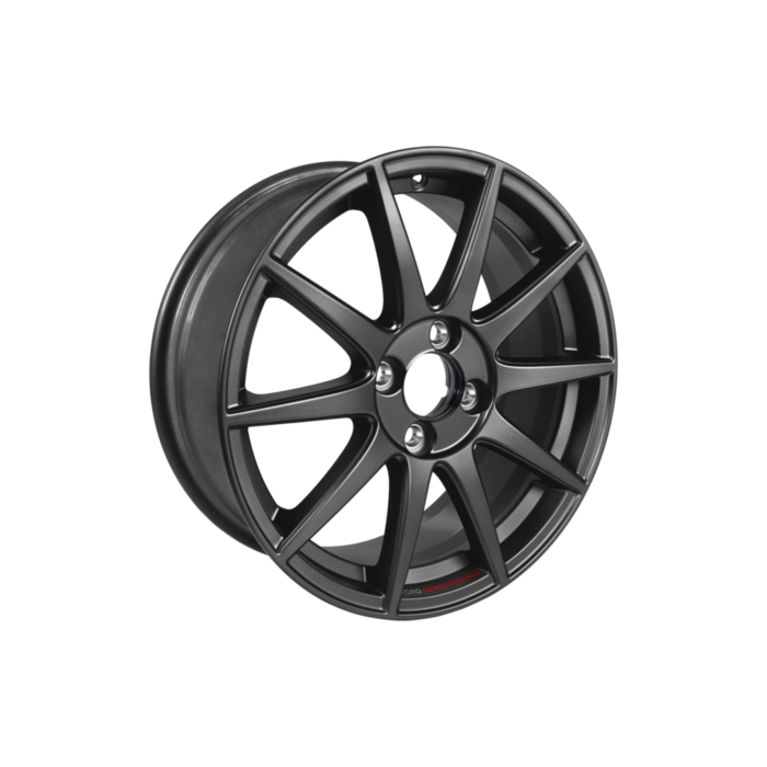Ford Fiesta (07/2017 - 2023) lichtmetalen velg 18" lichtgewicht gesmeed wiel met Ford Performance logo, 10-spaaks design, Magnetite mat