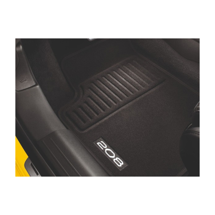 Peugeot 208 (2019 - ..) vloermatten velours