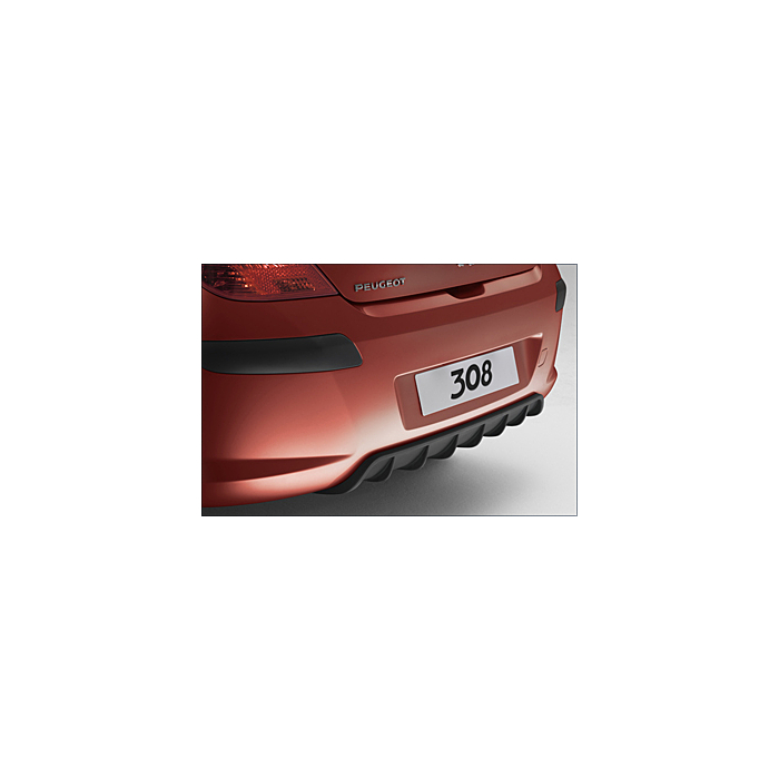 Peugeot 308 (2007 - 2013) diffusor i.c.m. standaard achterbumper