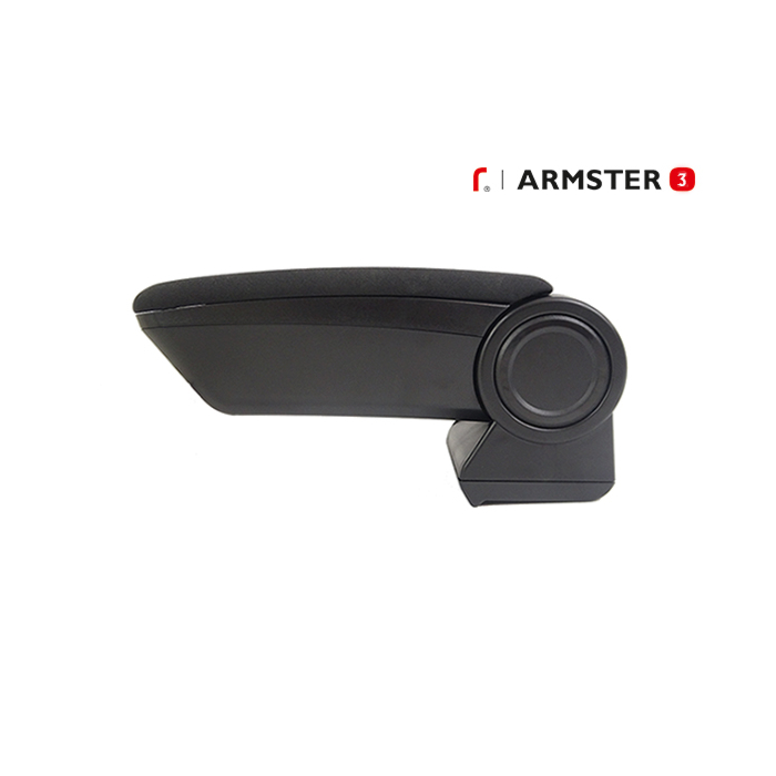 Armsteun Citroën C3 Picasso (2009 - 2017) Armster 3 zwart stoffen bekleding