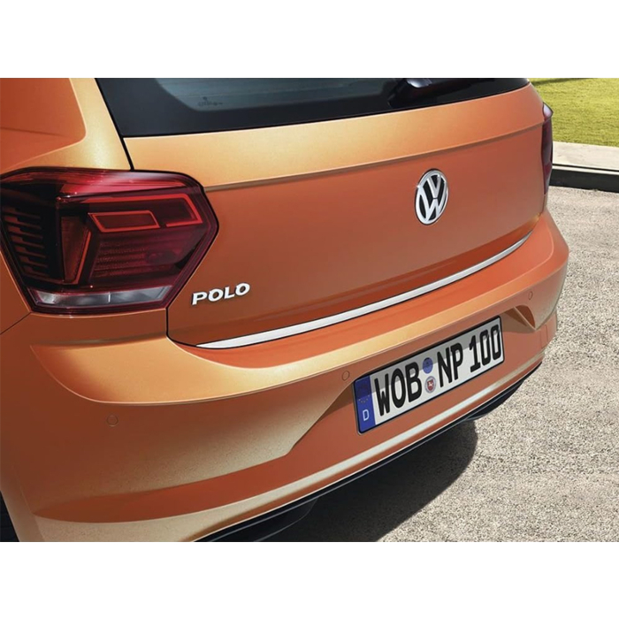 Volkswagen Polo (2018 - ..) achterklep sierlijst chroom