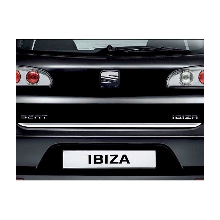 Seat Ibiza (2002 - 2008) achterklep sierlijst chroom