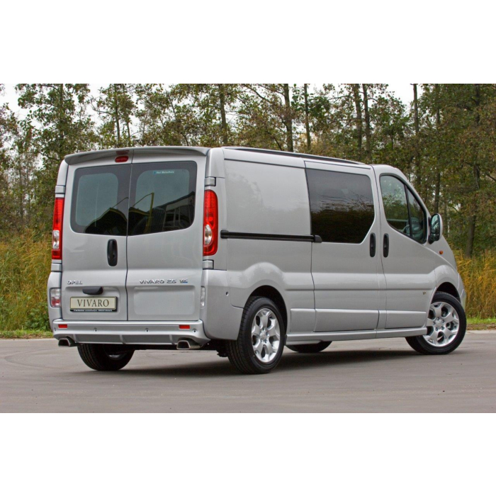Renault Trafic 2001 - 2021 achterdeuren spoiler