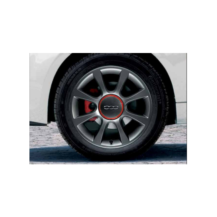 Fiat 500/500c 16" lichtmetalen velg