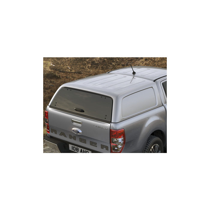 Ford Ranger (02/2019 - ..) RAP Cab hard top zonder zijruiten, Moondust Silver