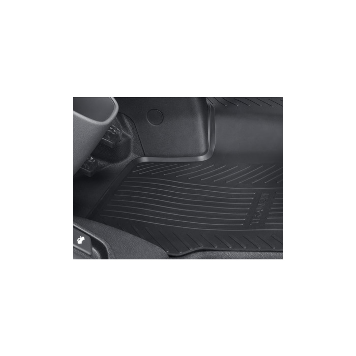 Ford Transit (01/2014 - ..) / Transit Custom (08/2012 - 09/2023) vloermatten all-weather voor, zwart