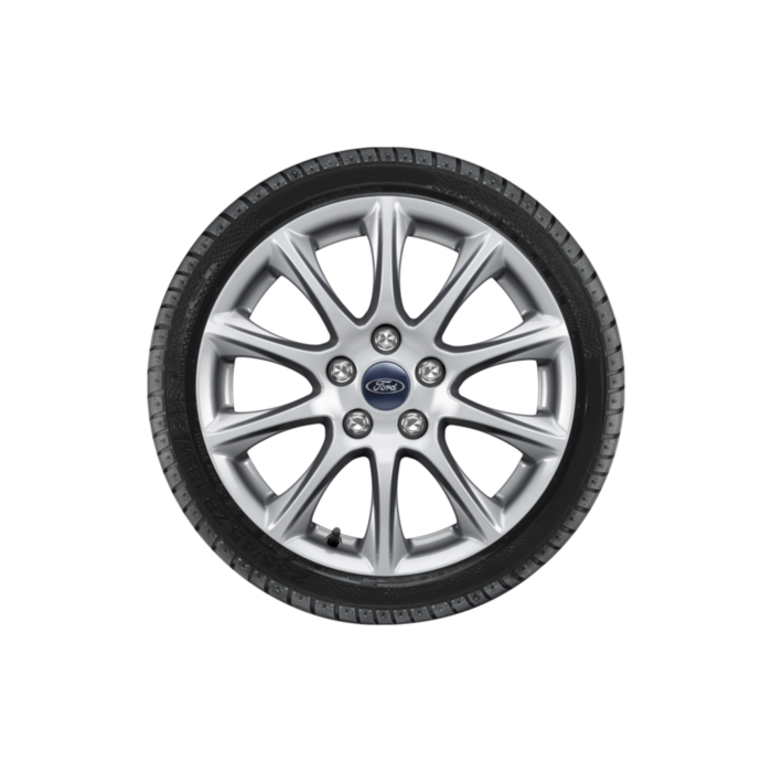 Ford Mondeo (09/2014 - ..) lichtmetalen velg met winterband 16", 10-spaaksdesign, zilver