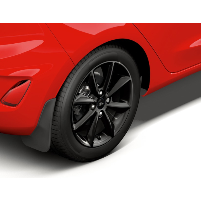 Ford Fiesta (07/2017 - 2023) lichtmetalen velg 16" 8-spaaks design, BLACK