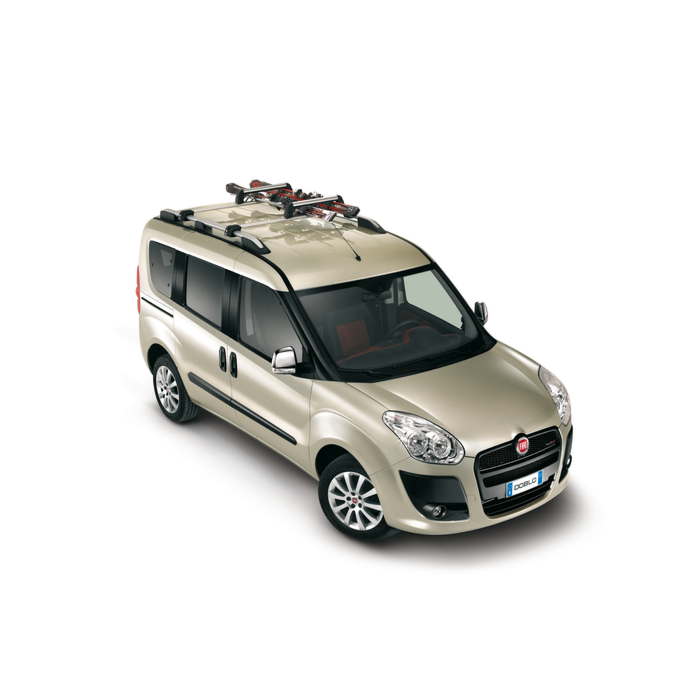 Fiat Doblo 2010 - 2016 dakdragers op de langsdragers