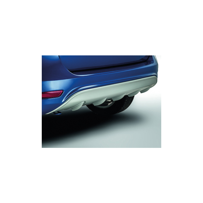 Ford B-MAX (2012 - 2018) skid plate achterbumper zilver