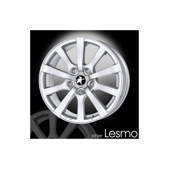 Musketier Peugeot 307 lichtmetalen velg Lesmo 7x17 zilver