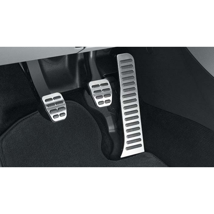 Volkswagen pedals stainless steel for DSG