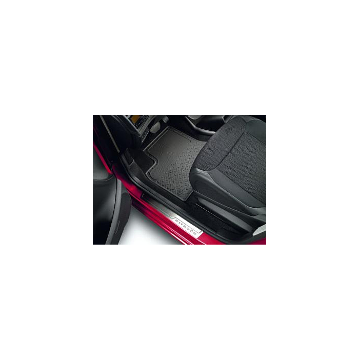 Citroën C4 Grand Picasso (2006 - 2013) vloermatten 3e rij rubber