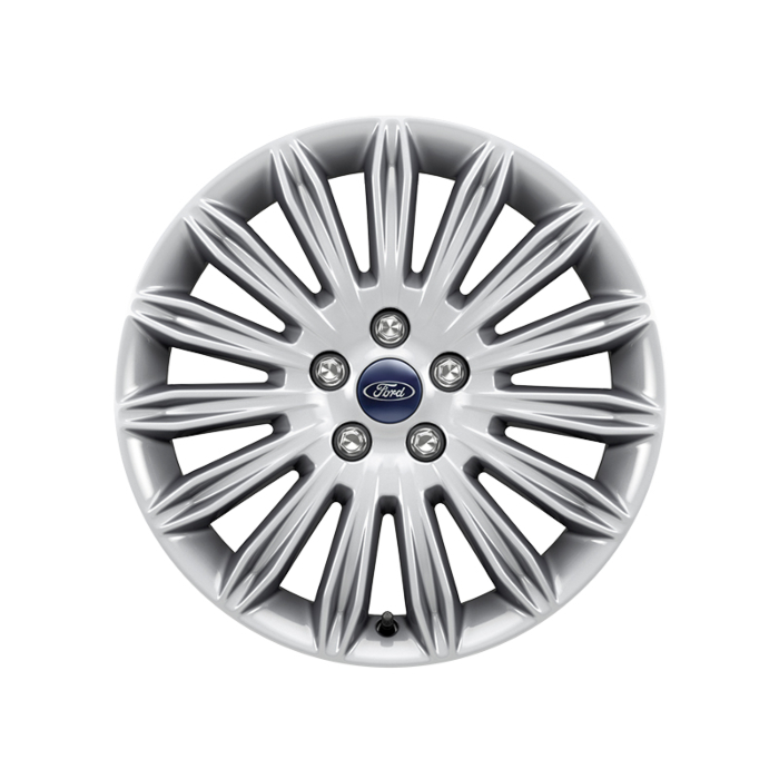Ford lichtmetalen velg 17" 15-spaaks design, sparkle silver
