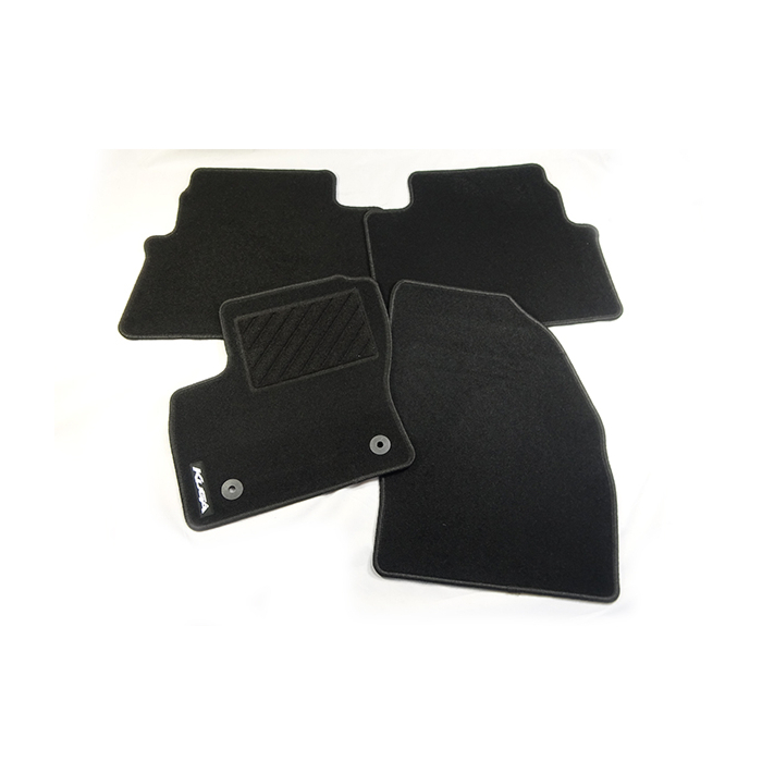 Ford Kuga (08/2011 - 10/2012) vloermatten, standaard voor- en achter, zwart