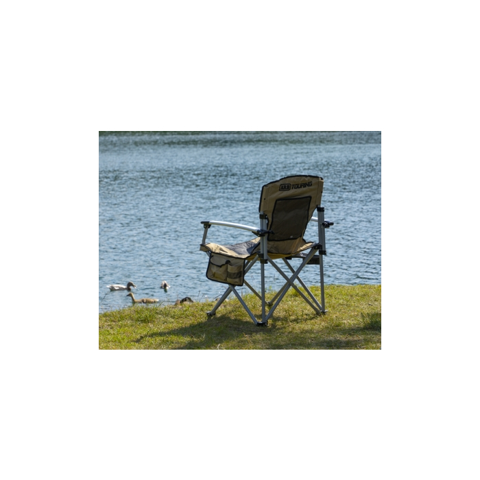 ARB campingstoel met draagtas, zwart en beige