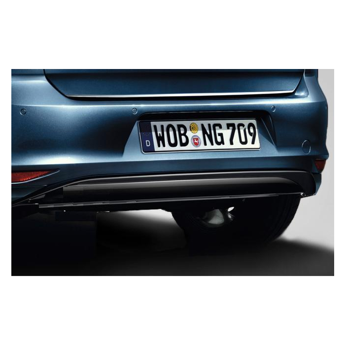 Volkswagen Golf 7 achterbumperspoiler zonder zichtbare dubbele einddemper