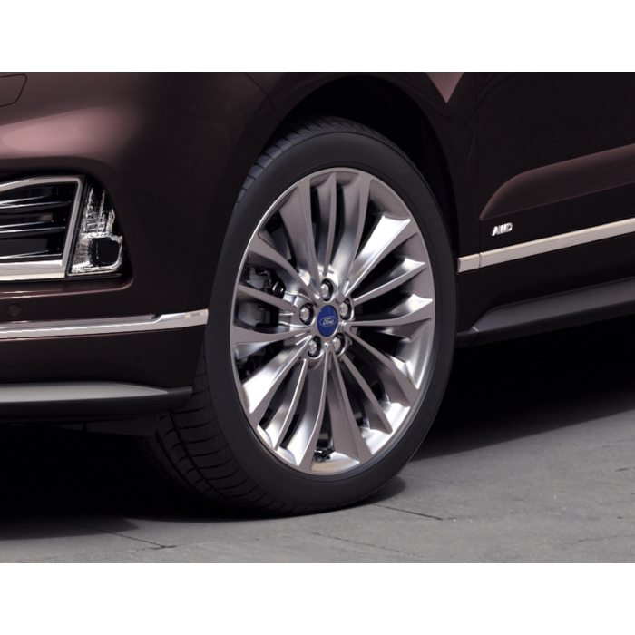 Ford Edge lichtmetalen velg 20" 5 X 3-spaaks design, gepolijst aluminium