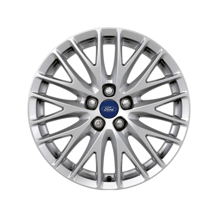 Ford lichtmetalen velg 17" 10x2-spaaks Y-design, zilver