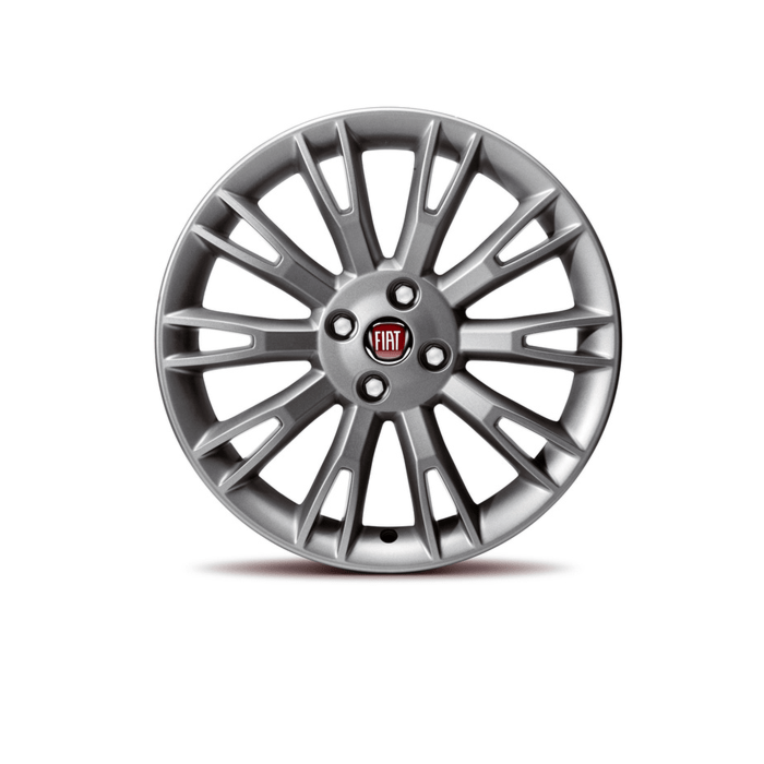 Fiat Punto set lichtmetalen velgen 17" matgrijs / antraciet