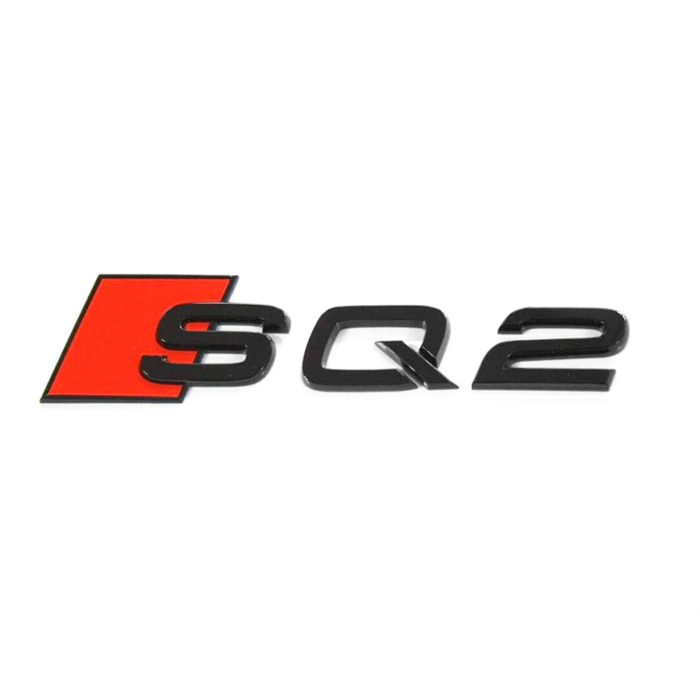 Audi SQ2 logo zwart