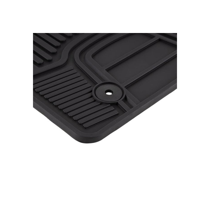 Ford EcoSport (10/2013 - ..) vloermatten, all-weather voor, zwart met EcoSport logo RHD